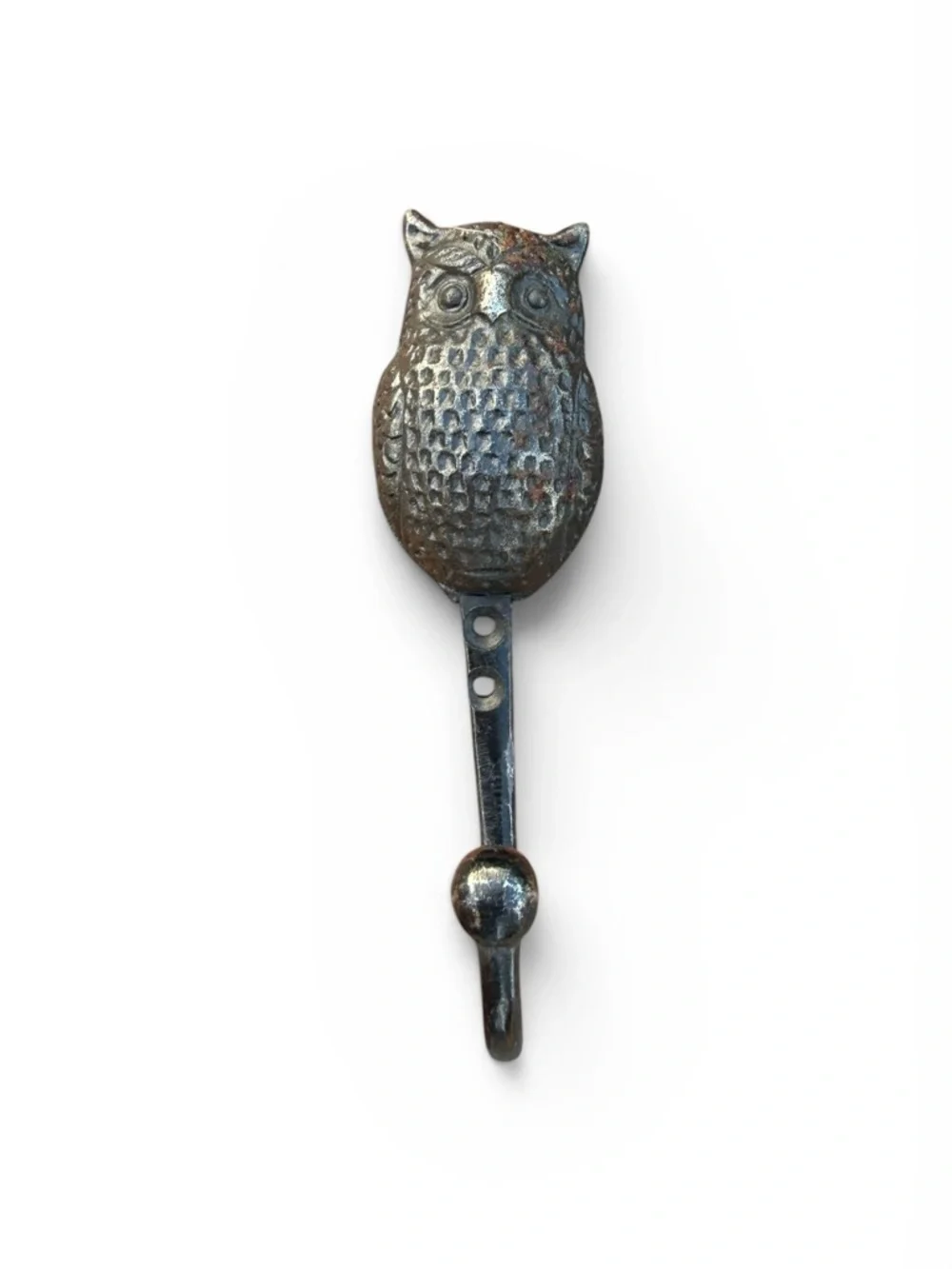 Anthropologie Single Wall Hook Metal Owl Wall Hanger